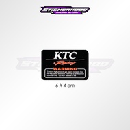 KTC EXTREME SHOCK STICKER
