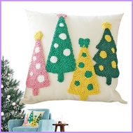 18x18 Christmas Pillow Covers Christmas Tree 18x18 Inch Home Decor Soft Pillow Cushion Covers for Li
