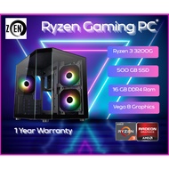 Gaming pc - Powerful Budget PC built Ryzen 3 3200G