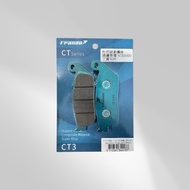 < Locomotive Chairman > FRANDO Green Leather CT3 JPH331 Dupont Carbon Fiber Super Alloy Pad Brake Cy