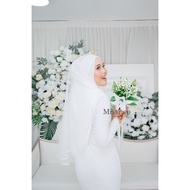 Veil Pengantin Ribbon Lis Piping Tunang Pengantin Nikah bridal veil
