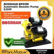 BOSSMAN 370W 0.5HP AUTO WATER BOOSTER PUMP BPS139