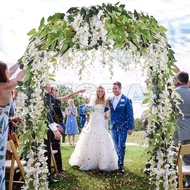 2M Vines Leaves Decor garland Hanging Plants Artificial Flowers Fake Wedding Decor Party