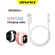Awei H29/H30 Kids Smart Watch Magnetic Charging Cable 2 Pin USB Charging