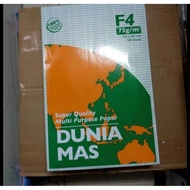 Hvs folio paper 75gram world of gold paper f4 75gram paper