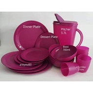 TUPPERWARE Camellia Serveware | Set Pinggan Mangkuk