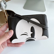 Coach Disney X Coach Corner Zip Wristlet With Wink Mickey Mouse