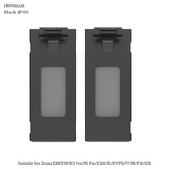 2024 Drone Battery 3.7V 2600mAh Rechargeable Lithium Battery for E88/E88 Pro/E99/P12/P7 Drone Replac