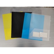 GL-458 A4 Fail Laporan Pocket Berkembar / Twin Thick PP Pocket Report File