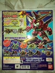 出售全新Bandai SD Gundam Full Color Custom Part  9( 全10款)如圖
