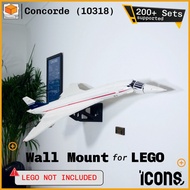 Wall Mount for Lego Icons Concorde (10318)