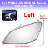 ผ้าคลุมไฟหน้า GL Mercedes-Benz เก่าหนึ่งคู่07-2012 GL350และฝาครอบไฟหน้า GL450และกรอบโคมไฟ