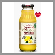 LAKEWOOD Organic PURE Lemon Juice , 370mL