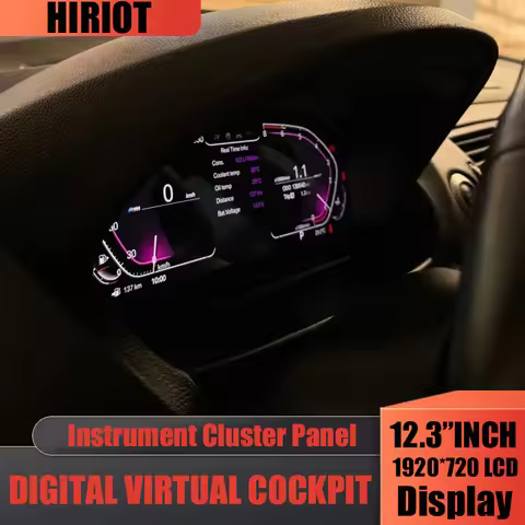 Digital Instrument Gauge Cluster Speedometer For BMW 1 Series E88 E87 E82 E81 LCD Dashboard Panel Ta