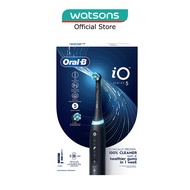 Oral-B iO Series 5 Black Bluetooth Ultimate Clean Electric Toothbrush with A.I. Connectivity 5 Brush