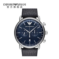 Armani Armani Armani Pilot Multifunctional Belt Watch Men Waterproof Quartz Movement Watch AR11105