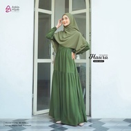 New busanan muslim anak/gamis anak/gamis anak perempuan/ Dress Haura Size S sd XL Ori By Azkia Hijab