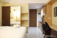34 m² dengan 1 bilik tidur dan 1 bilik mandi peribadi di Cihampelas (New Studio Beverly Dago Apt ne
