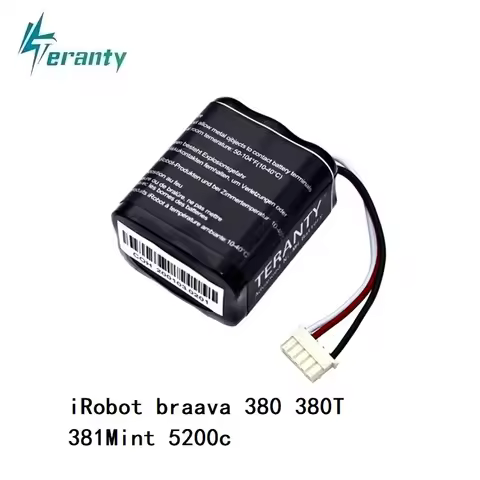 Upgrade 7.2V 2.5Ah/2.8Ah/3.0Ah Ni-MH Battery for irobot braava 380 380t 381 Mint 5200 5200C 7.2v Rec