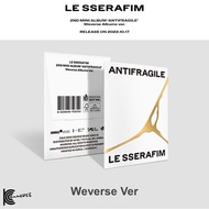 LE SSERAFIM - ANTIFRAGILE (Weverse Albums Ver.)