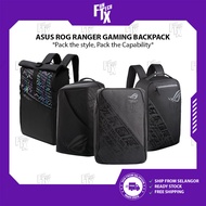 FunTechX Asus ROG Ranger Gaming Bag Gaming 15.6" Laptop Backpack Asus Laptop Bag Laptop Gaming Beg ROG 游戏笔记本背包 15寸