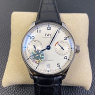 IWC ZF factory Portugal seven chain Swiss automatic mechanical movement size 42mm Italian cowhide wa