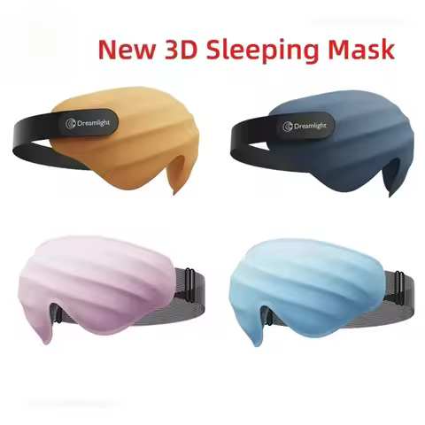 New Dreamlight 3D Full Shading Relaxing Eye Mask Sleeping Mask Block Out Light For Sleeping Aid Eye 