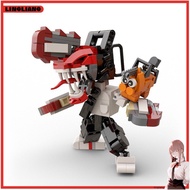 Lego Anime Chainsaw Man Denji Pochita Splicing Building Blocks Toys Action Figure Toys