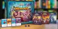 平價英文桌遊 Boardgame - One-Hit Heroes (Kickstarter) 無solo
