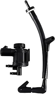 FUSCH 4WD Vacuum Solenoid Valve& Check Valve Vacuum Hose 4x4 Vacuum Check Valve Kit Compatible with 