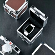 Watch Watch Box Aluminum Alloy Box Portable Watch Box Watch Storage Box Flannel Watch Pillow Box Wat