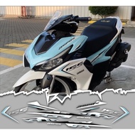 STRIPING STICKER ALL NEW AEROX CONNECTED 155 NVX TRANSPARENT PHILIPPINES VIBES CHEAP