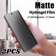 2Pcs Anti Blue Light Soft Hydrogel Film For Sharp Aquos sense8 sense7 Plus Anti Spy Privacy And HD S