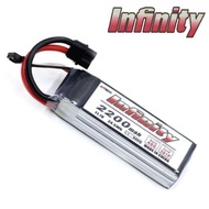 AHTECH Infinity 3S 11.1V 2200mAh 45C Graphene Lipo Battery with XT60 Plug AI2200/45-3SX