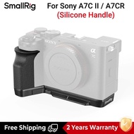SmallRig A7CM2 L-Shape Bracket Mount Arca Swiss Plate with Side Silicone Wooden Handle for Sony A7C