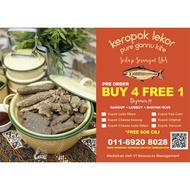 Keropok LEKOR TERENGANU (BUY 4 Get 1 FREE)