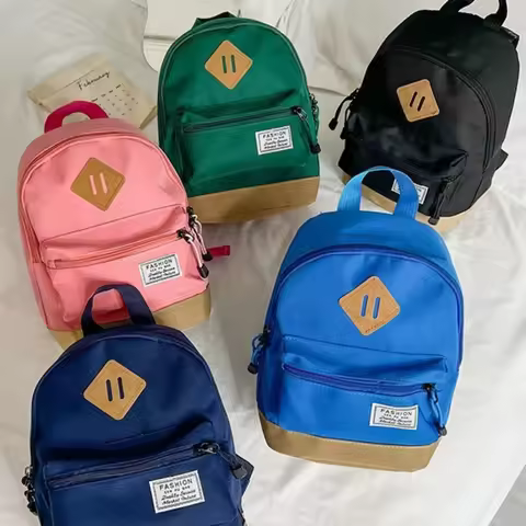 Kids Backpacks for Boy Cute Backpacks Canvas Bags Toddler Backpacks School Bags Mother Kids Bags for