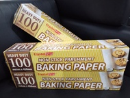 KERTAS MEMBUAT KEK CRYSTAL  450MM X 100M (CRYSTALWRAP BAKING PAPER 450MM X 100M)