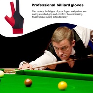Pool Glove Three Finger Pool Cue Gloves Billiards Glove Breathable Elastic Pool Cue Gloves for Men &