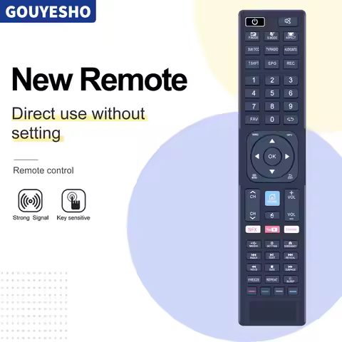 New RM-C3401 Remote Control For JVC HDTV LT-50N750 LT-55N685AN LT-55N775AN LT-65N785A LT-75N785A LT-