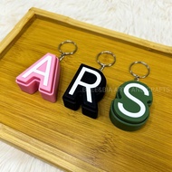 Personalized Single Letter Clicker Keychain Initial Keychain Gift Clicker Toy for Stress Anxiety