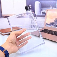 A5 Water Cup Flat Square Water Cup Portable Rectangular Water Glass Square Water Cup Square Polygon 
