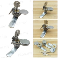 ZLION 1Pcs Cupboard Box Lock, Cabinet Mailbox Padlock Drawer Furniture Hardware Cylinder Locks, Dura