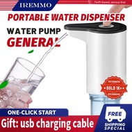 [Ready Stock] Electric Water Pump USB Charging Universal Water Dispenser for 5L - 19L Gallon Bottle