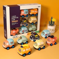 Children's Inertia Car Toy Set Inertia Engineering Vehicle Boy's Car Toy Baby Model Drop-resistant T