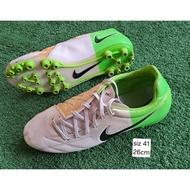 PUTIH Nike T90 White ijo Soccer Shoes