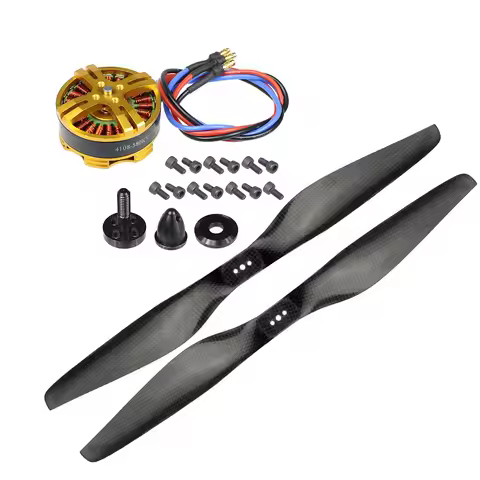 FEICHAO 4108 380KV 580KV 720KV Brushless Motor 3-6S +13x5.5 3K Propeller CW CCW 1555/1355 /1055 Prop