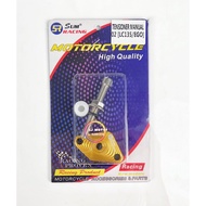 LC135 FZ150 EGO SUM RACING TENSIONER MANUAL YAMAHA LC-135 EGO'S RACING BLOCK HEAD RANTAI KECIL TIMIN