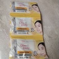Fair & lovely Sunscreen Serum Cream 6 x 7g (6 sachets) Vitamin C Spf 35 PA+++ Ultimate UV Duo.