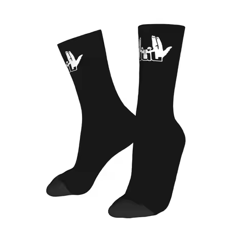 Custom J-Juls Men Women Crew Socks Unisex Novelty Rapper Music French Singer Spring Summer Autumn Wi